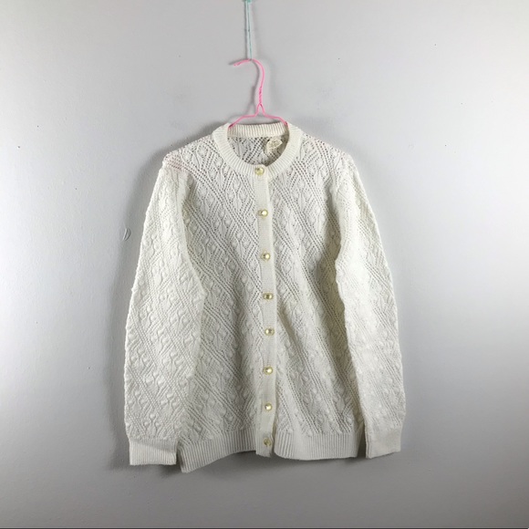 Vintage Sweaters - Vintage | textured granny cardigan